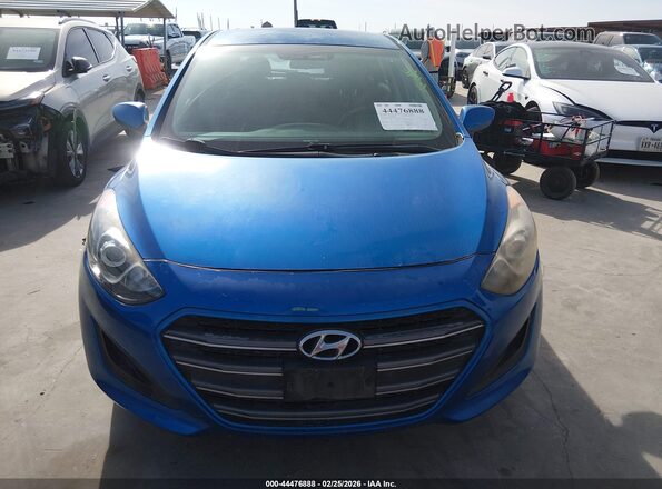 KMHD35LH7HU382552 2017 HYUNDAI ELANTRA GT Blue 