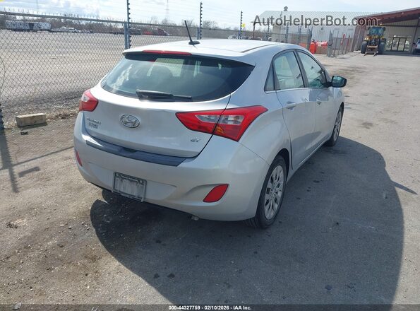 KMHD35LH8HU363783 2017 HYUNDAI ELANTRA GT Silver უკანა მარჯვენა