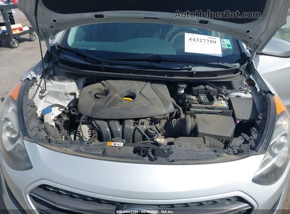 KMHD35LH8HU363783 2017 HYUNDAI ELANTRA GT Silver უკანა ხედი