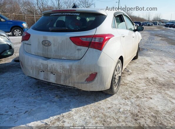KMHD35LH8HU376758 2017 HYUNDAI ELANTRA GT Белый Задняя правая четверть