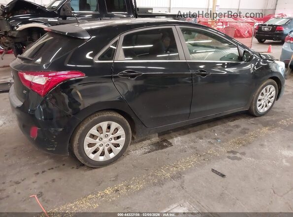 KMHD35LHXGU266261 2016 HYUNDAI ELANTRA GT Black Rear right