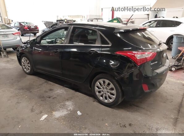 KMHD35LHXGU266261 2016 HYUNDAI ELANTRA GT Black Rear left