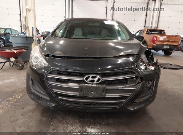 KMHD35LHXGU266261 2016 HYUNDAI ELANTRA GT Black Instrument cluster view