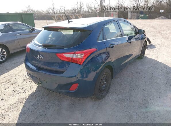 KMHD35LHXGU272416 2016 HYUNDAI ELANTRA GT Blue უკანა მარჯვენა