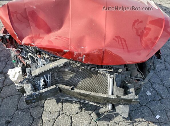 KMHD74LF2KU807440 2019 HYUNDAI ELANTRA Red Սալոնի հետևի տեսք