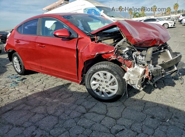 KMHD74LF2KU807440 2019 HYUNDAI ELANTRA Red Առջևի աջ