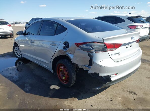 KMHD74LF6JU609331 2018 HYUNDAI ELANTRA Серебряный Вид спереди