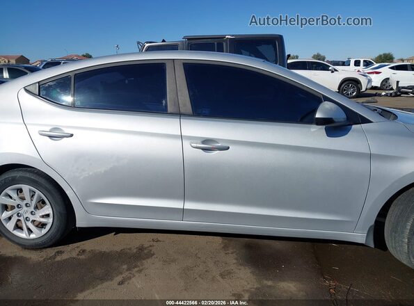 KMHD74LF6JU609331 2018 HYUNDAI ELANTRA Серебряный Панорамный вид салона 360°
