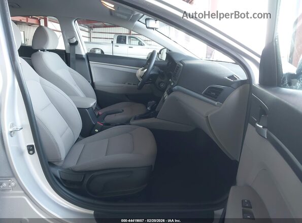 KMHD74LF7KU846539 2019 HYUNDAI ELANTRA Серебряный 