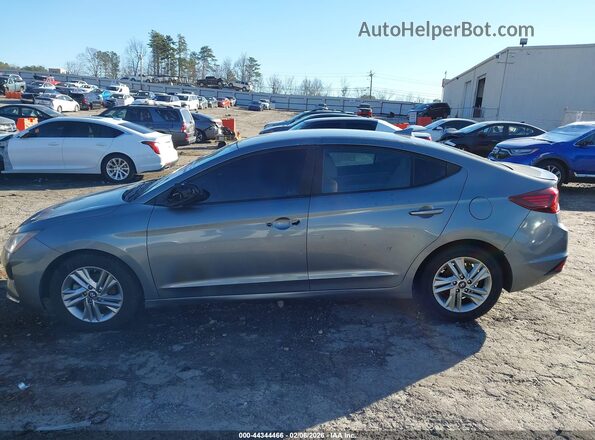 KMHD84LF1KU754615 2019 HYUNDAI ELANTRA Gray სალონის 360-გრადუსიანი ხედი
