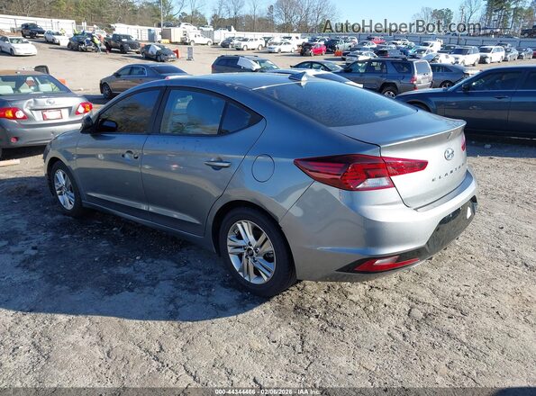 KMHD84LF1KU754615 2019 HYUNDAI ELANTRA Gray უკანა მარცხენა