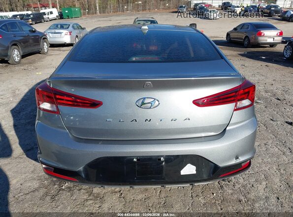 KMHD84LF1KU754615 2019 HYUNDAI ELANTRA Gray 