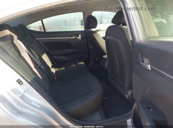 KMHD84LF1KU846968 2019 HYUNDAI ELANTRA Silver VIN կոդի պիտակի տեսք
