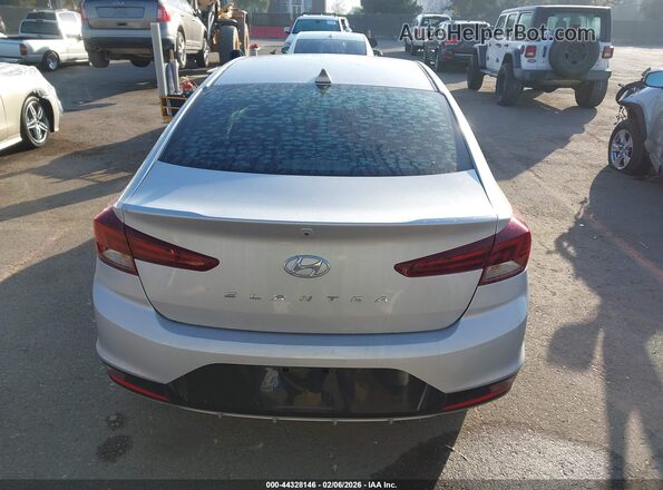KMHD84LF1KU846968 2019 HYUNDAI ELANTRA Silver 