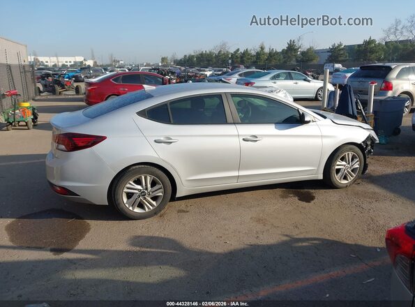 KMHD84LF1KU846968 2019 HYUNDAI ELANTRA Silver Սալոնի 360 աստիճան տեսք