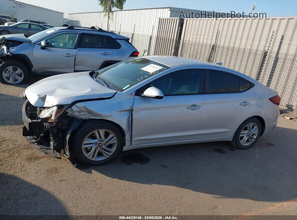 KMHD84LF1KU846968 2019 HYUNDAI ELANTRA Silver 