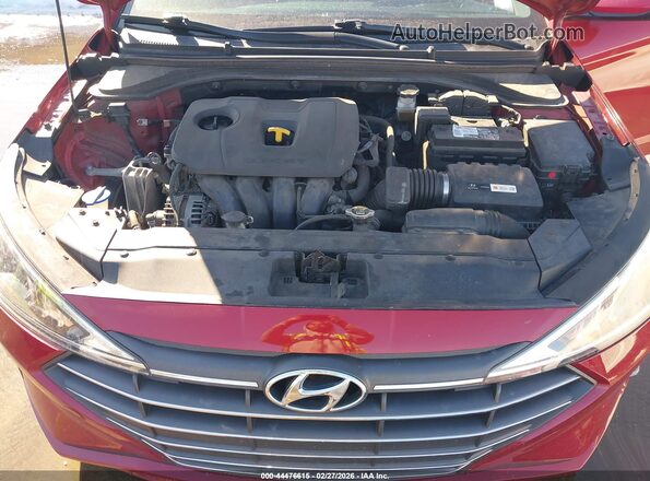 KMHD84LF3KU744846 2019 HYUNDAI ELANTRA Red 