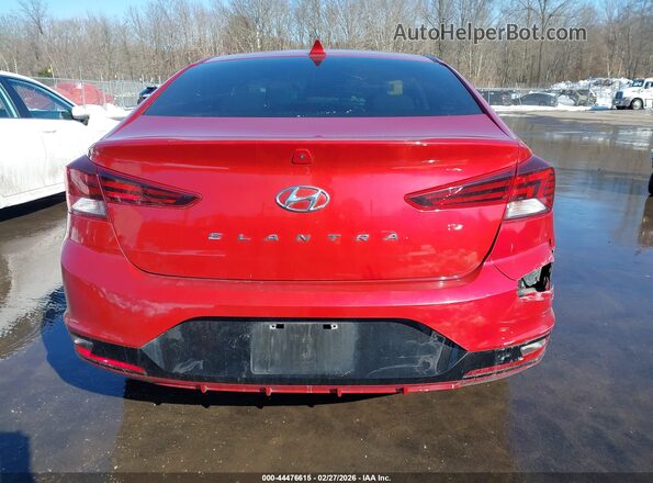 KMHD84LF3KU744846 2019 HYUNDAI ELANTRA Red 