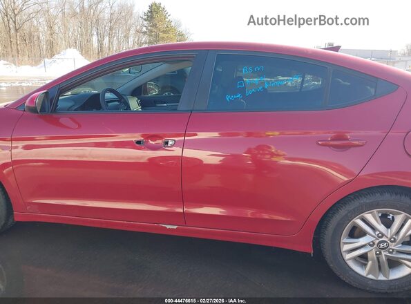 KMHD84LF3KU744846 2019 HYUNDAI ELANTRA Red 