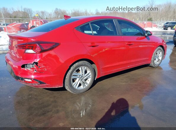KMHD84LF3KU744846 2019 HYUNDAI ELANTRA Red 