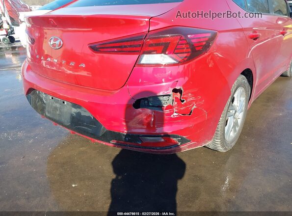 KMHD84LF3KU744846 2019 HYUNDAI ELANTRA Red 