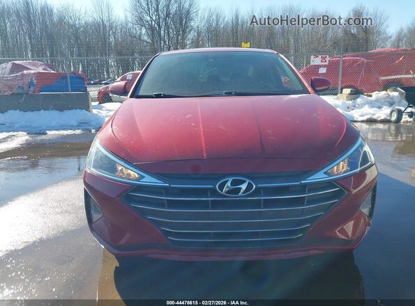 KMHD84LF3KU744846 2019 HYUNDAI ELANTRA Red 