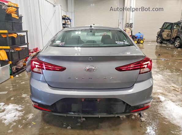 KMHD84LF4KU779511 2019 HYUNDAI ELANTRA Gray 