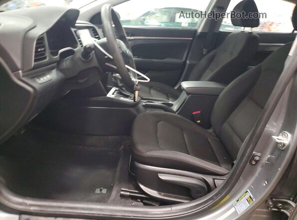 KMHD84LF4KU779511 2019 HYUNDAI ELANTRA Gray 