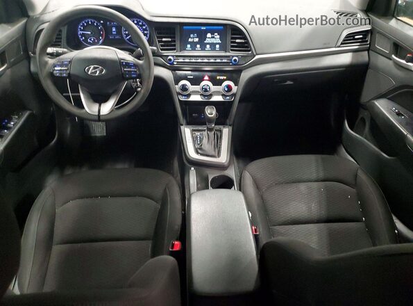 KMHD84LF4KU779511 2019 HYUNDAI ELANTRA Gray 