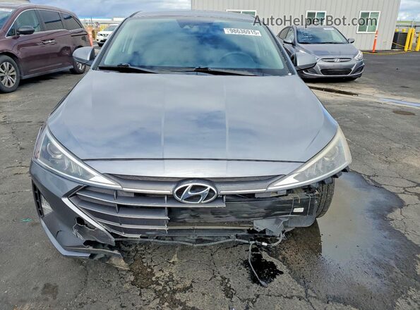 KMHD84LF4KU804861 2019 HYUNDAI ELANTRA Charcoal 