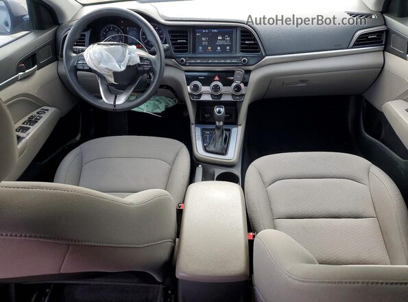 KMHD84LF4KU804861 2019 HYUNDAI ELANTRA Charcoal 