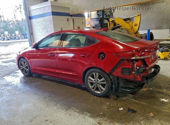 KMHD84LF6HU177802 2017 HYUNDAI ELANTRA Red 