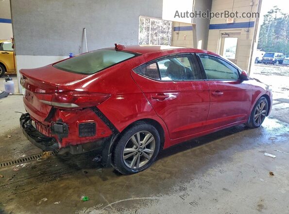 KMHD84LF6HU177802 2017 HYUNDAI ELANTRA Red 