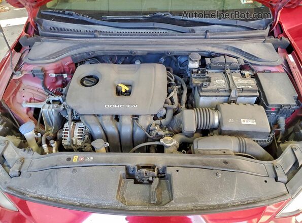 KMHD84LF6HU177802 2017 HYUNDAI ELANTRA Red 