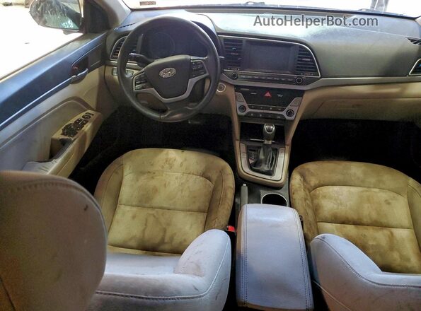 KMHD84LF6HU177802 2017 HYUNDAI ELANTRA Red 