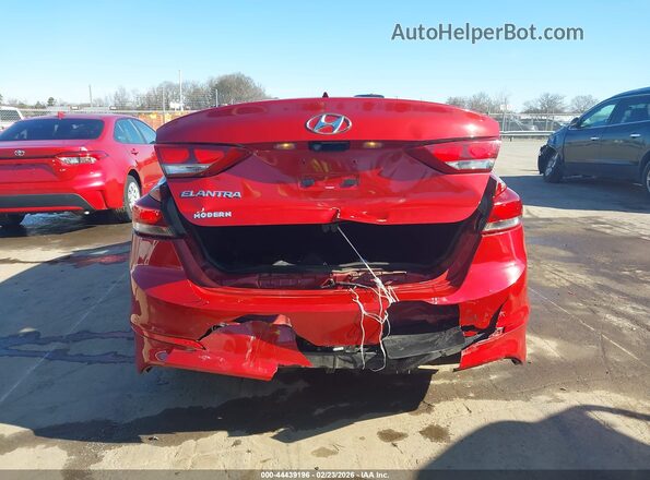 KMHD84LF6HU241188 2017 HYUNDAI ELANTRA Red 