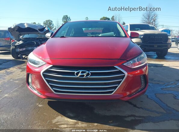 KMHD84LF6HU241188 2017 HYUNDAI ELANTRA Red 