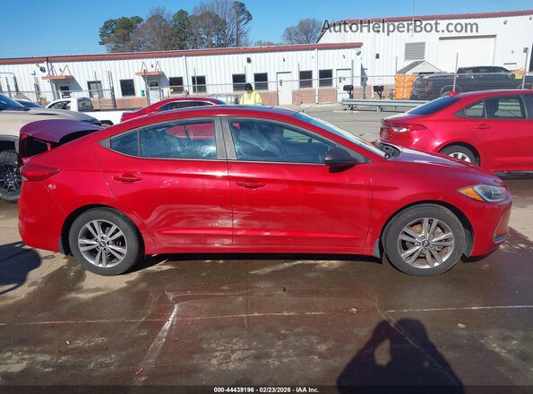 KMHD84LF6HU241188 2017 HYUNDAI ELANTRA Red 