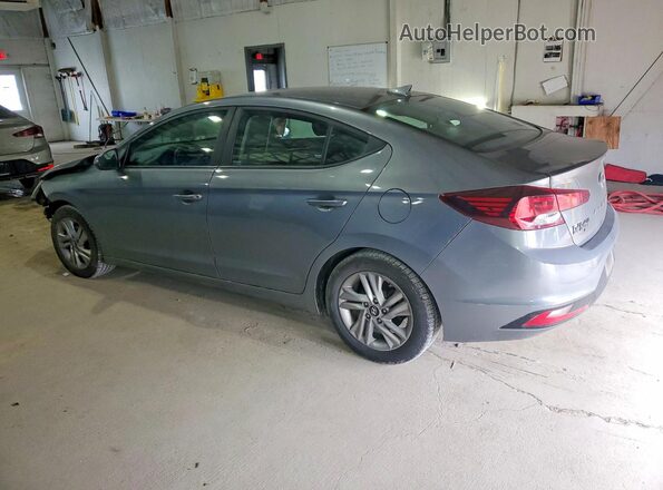 KMHD84LF6KU768770 2019 HYUNDAI ELANTRA Gray 