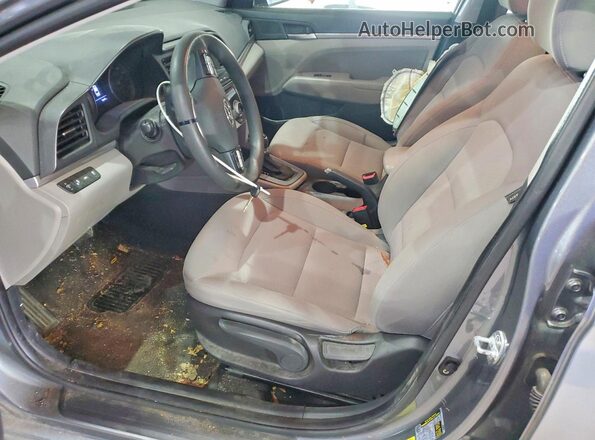 KMHD84LF6KU768770 2019 HYUNDAI ELANTRA Gray 