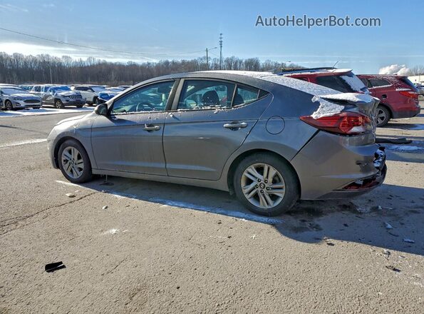 KMHD84LF9KU836446 2019 HYUNDAI ELANTRA Gray 