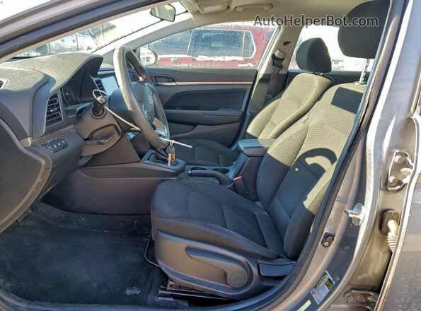 KMHD84LF9KU836446 2019 HYUNDAI ELANTRA Gray 
