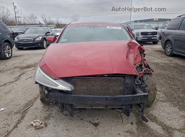 KMHD84LF9KU839024 2019 HYUNDAI ELANTRA Красный 