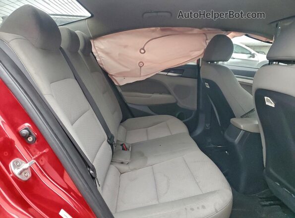 KMHD84LF9KU839024 2019 HYUNDAI ELANTRA Красный 