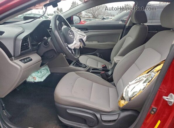 KMHD84LF9KU839024 2019 HYUNDAI ELANTRA Красный 