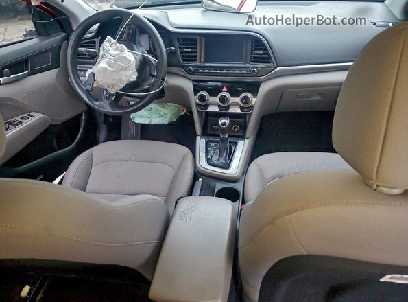 KMHD84LF9KU839024 2019 HYUNDAI ELANTRA Красный 