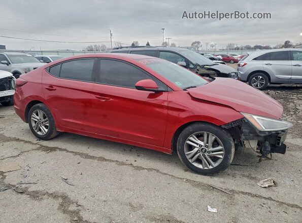 KMHD84LF9KU839024 2019 HYUNDAI ELANTRA Красный 