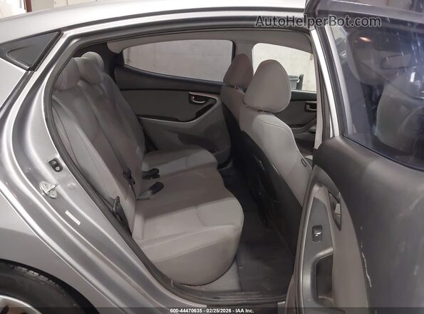 KMHDH4AE0GU542886 2016 HYUNDAI ELANTRA Silver Widok naklejki z numerem VIN