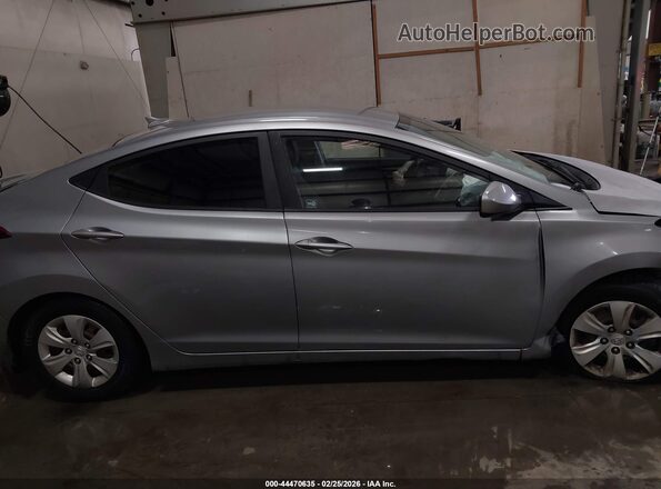 KMHDH4AE0GU542886 2016 HYUNDAI ELANTRA Silver Widok wnętrza 360 stopni