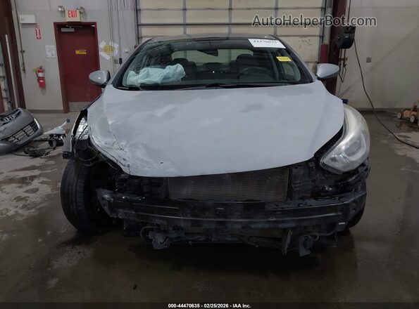 KMHDH4AE0GU542886 2016 HYUNDAI ELANTRA Silver Widok wnętrza z tyłu